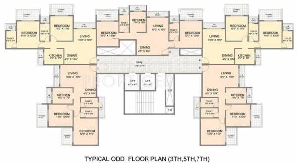 Images for Cluster Plan of Satyam Majestic
