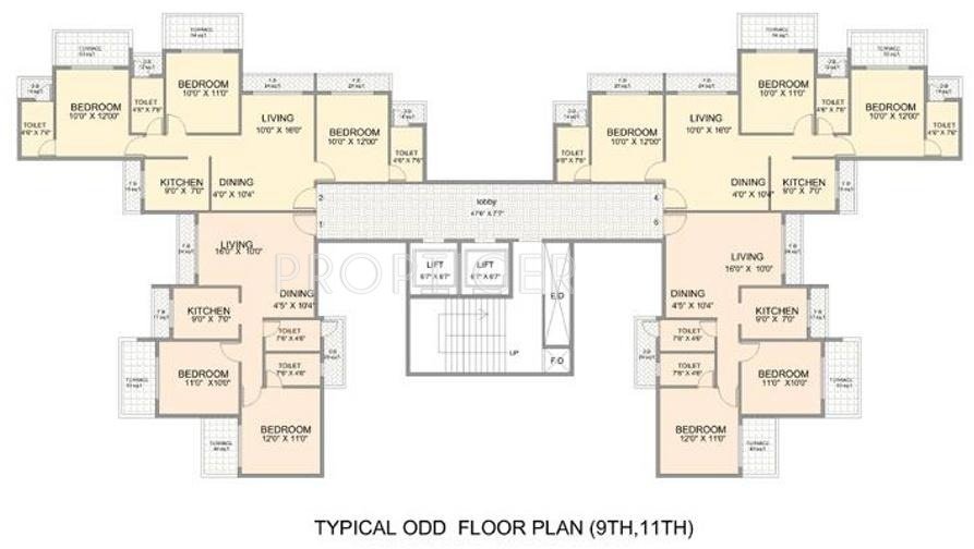 Images for Cluster Plan of Satyam Majestic
