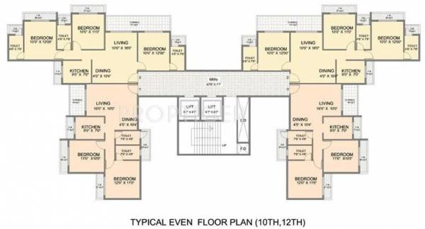 Images for Cluster Plan of Satyam Majestic
