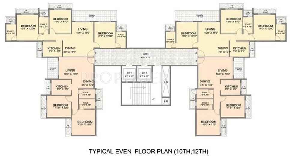 Images for Cluster Plan of Satyam Majestic