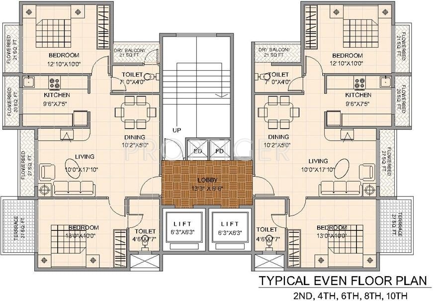 Images for Cluster Plan of Satyam Exotica