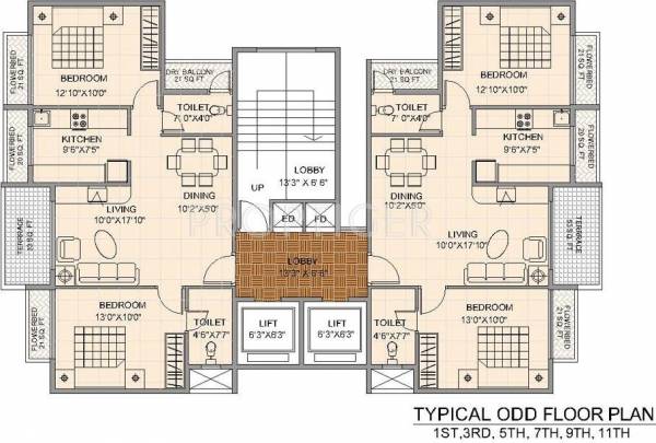 Images for Cluster Plan of Satyam Exotica