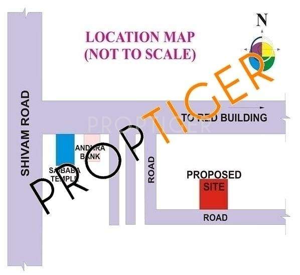Kalyan Constructions Kalyans Sreelakshmi Golden Edifice Location Plan