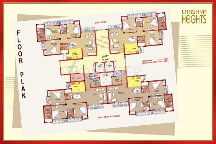  heights Block A Cluster Plan