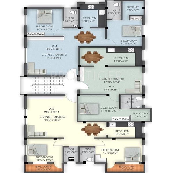 Images for Cluster Plan of Rakshith Vibgyor