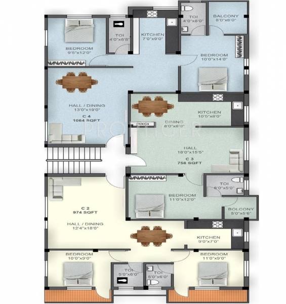 Images for Cluster Plan of Rakshith Vibgyor