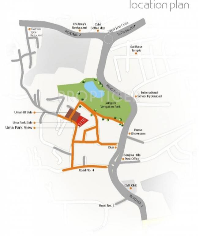 Images for Location Plan of UMA Parkview Apartments