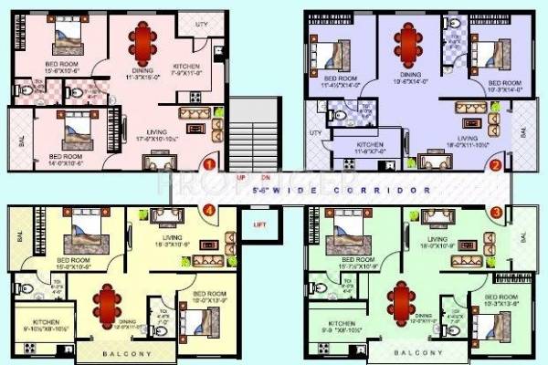 Images for Cluster Plan of Gauthami Koumudi Mansion