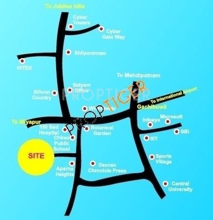 Images for Location Plan of Gauthami Koumudi Mansion