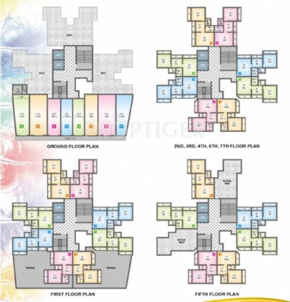 Images for Cluster Plan of SB Sandeep Heights