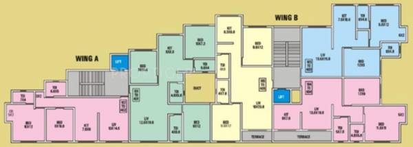 Images for Cluster Plan of SB Lifespaces Sandeep Gardens