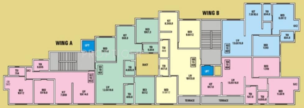 Images for Cluster Plan of SB Lifespaces Sandeep Gardens