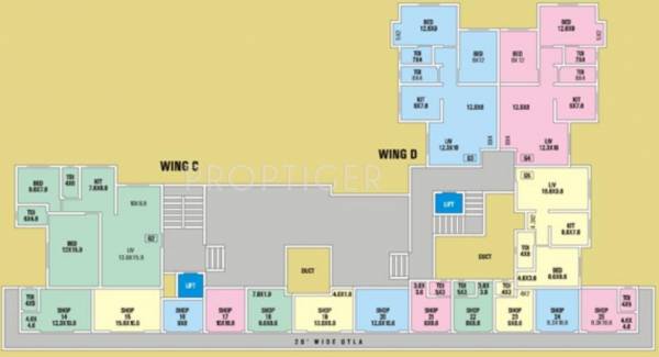 Images for Cluster Plan of SB Lifespaces Sandeep Gardens