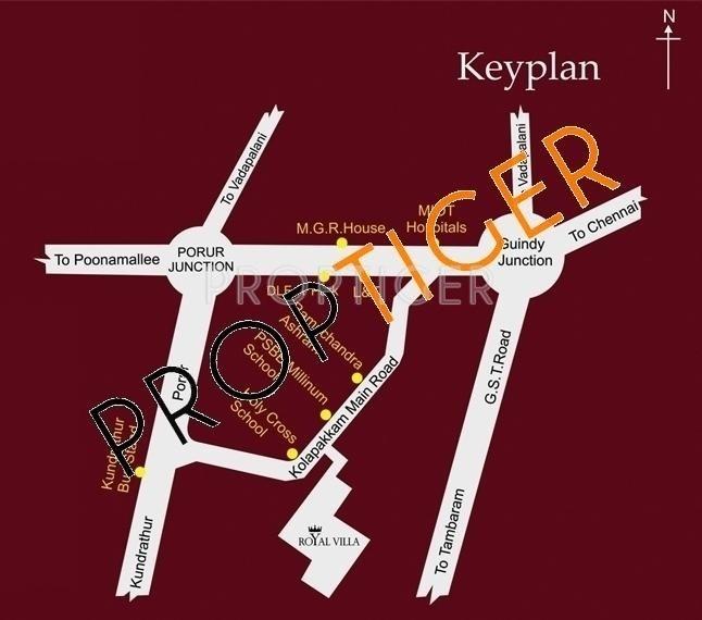 Images for Location Plan of Manju Royal Villa