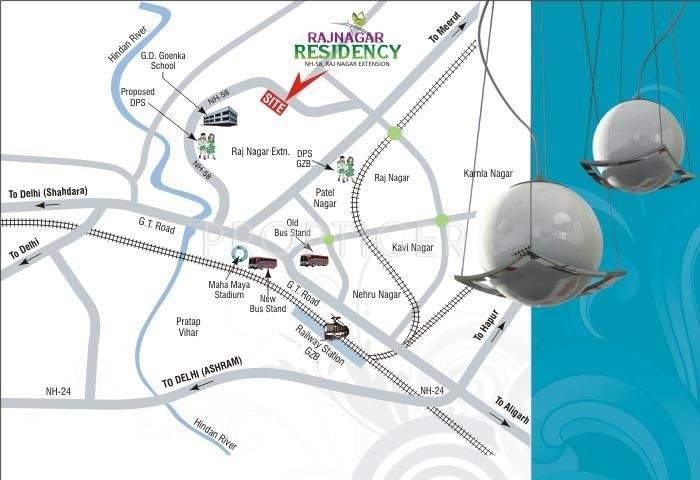 rajnagar residency Images for Location Plan of Mittal Rajnagar Residency