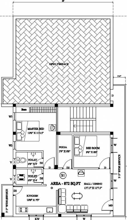 Images for Cluster Plan of Ganga Chennai Ragamalika