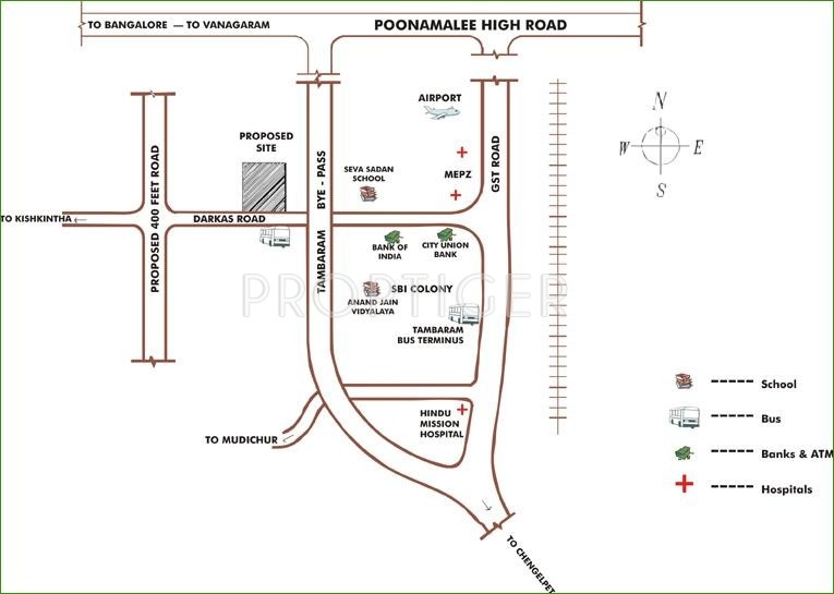 Images for Location Plan of Ganga Chennai Ragamalika