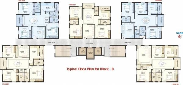 Images for Cluster Plan of Shanta Landmark Towers