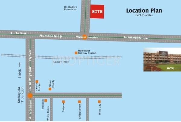 Images for Location Plan of Shanta Landmark Towers