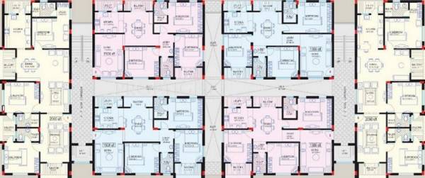 Images for Cluster Plan of Lahari Pearl Heights Images for Cluster Plan of Lahari Pearl Heights