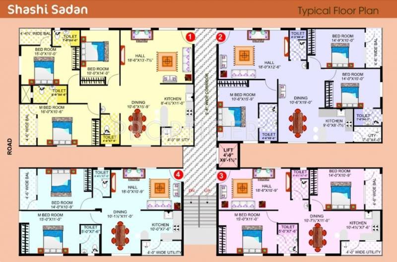 Images for Cluster Plan of Gauthami Shashi Sadan