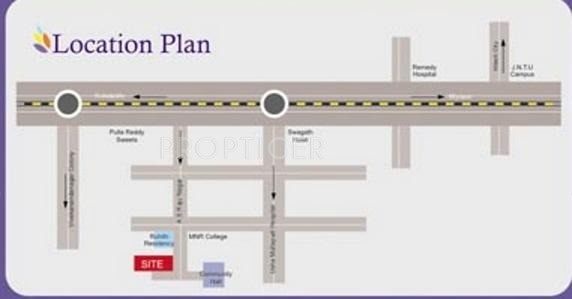 Images for Location Plan of Ashok Rohith Residency