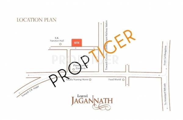 Images for Location Plan of Legend Jagannath Images for Location Plan of Legend Jagannath