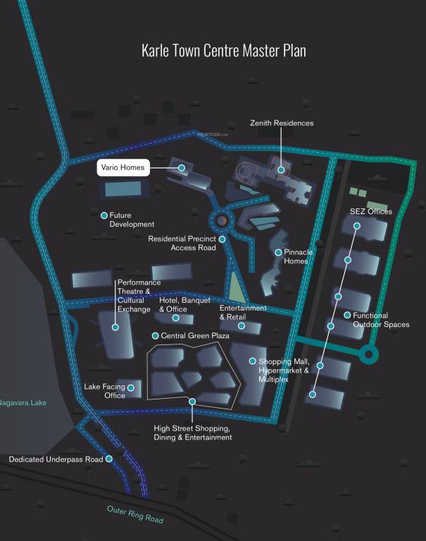  vario homes Location Plan