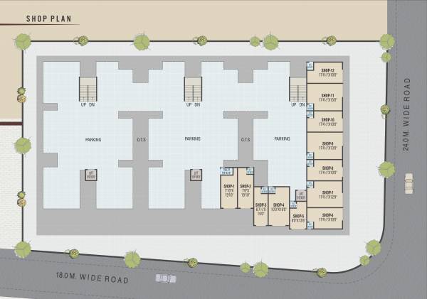  signature-pride A+B+C Cluster Plan for Ground Floor