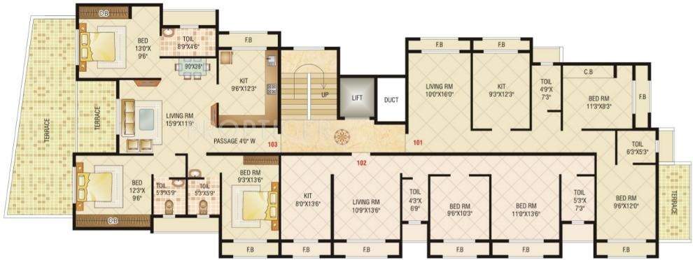 Images for Cluster Plan of JP Samant Heritage