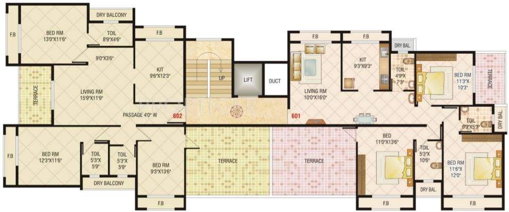 Images for Cluster Plan of JP Samant Heritage