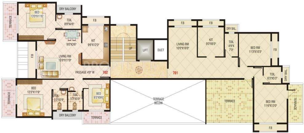 Images for Cluster Plan of JP Samant Heritage