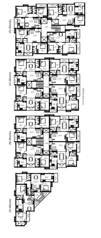  manor Block A Cluster Plan