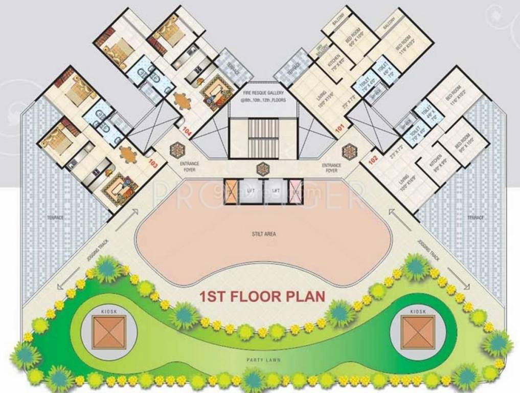 Images for Cluster Plan of Jai Gurudeo Builders Gurudev Heights