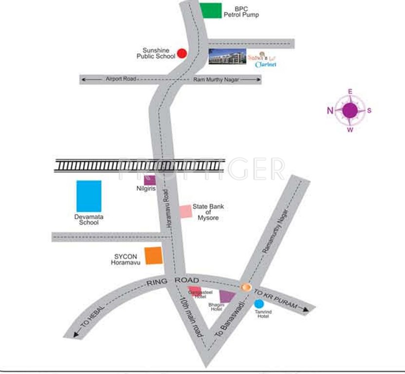  clarinet Images for Location Plan of Satwi Clarinet