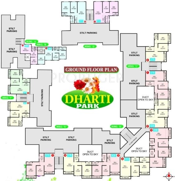 Images for Cluster Plan of Dharti Park Images for Cluster Plan of Dharti Park