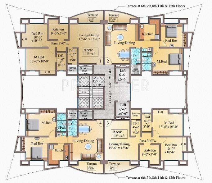 Images for Cluster Plan of Jaydeep Prathamesh Hills