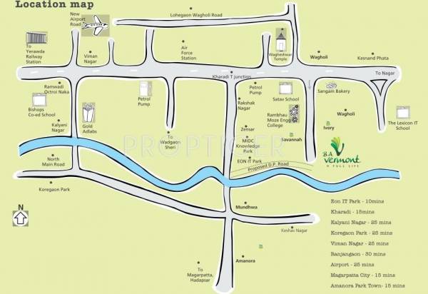 Images for Location Plan of Bhandari Vermont