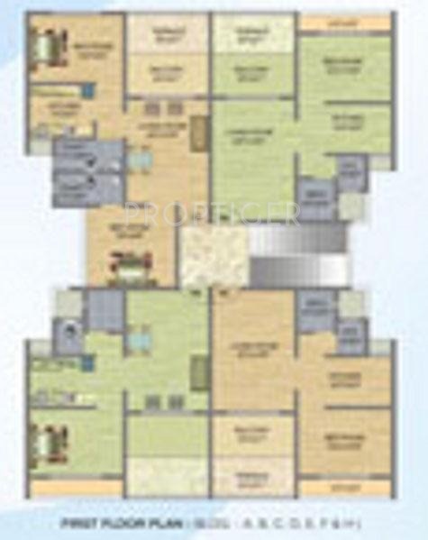 Images for Cluster Plan of Fortune Infra Gardens