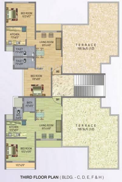 Images for Cluster Plan of Fortune Infra Gardens