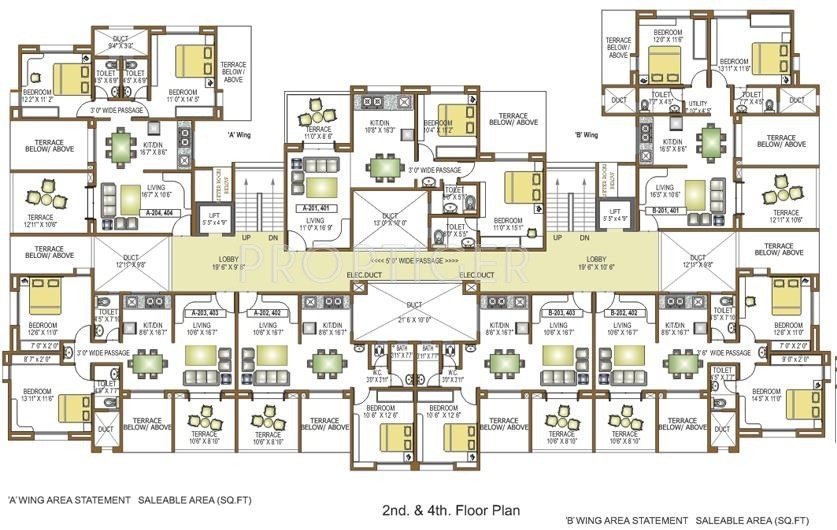 Images for Cluster Plan of Pashankar Rutugandh Apartment