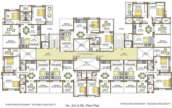 Images for Cluster Plan of Pashankar Rutugandh Apartment