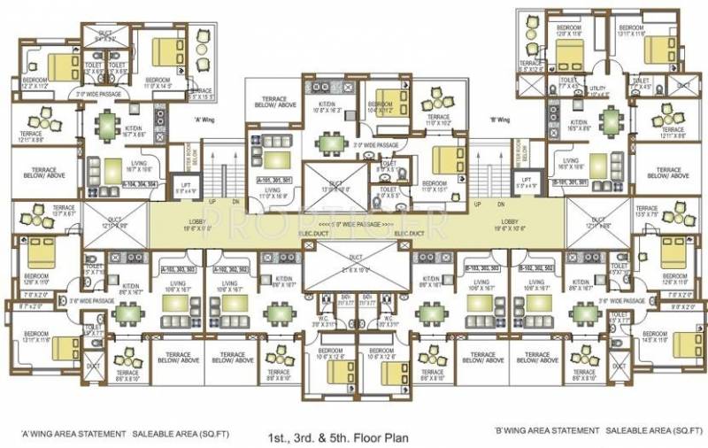 Images for Cluster Plan of Pashankar Rutugandh Apartment