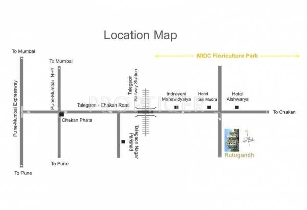 Images for Location Plan of Pashankar Rutugandh Apartment