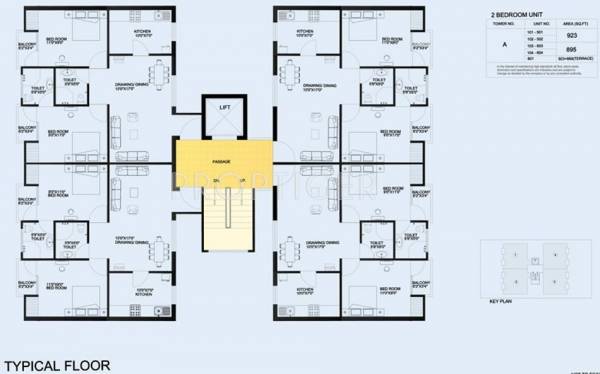 Images for Cluster Plan of Satya Malwa Heights