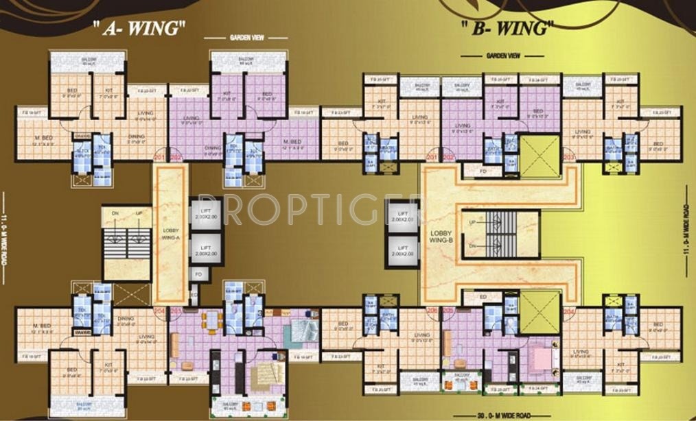 Images for Cluster Plan of Patel Nilkanth Heights