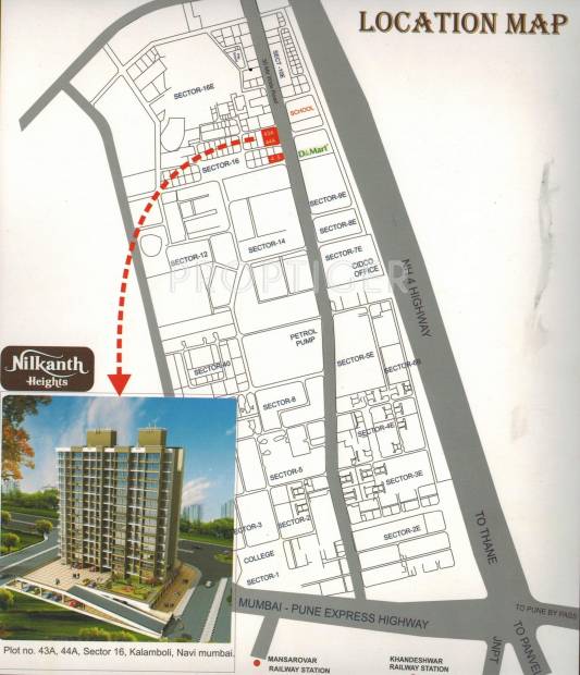 Images for Location Plan of Patel Nilkanth Heights