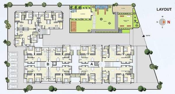 Layout Plan Earth Builders Pratishtha Elegance Layout Plan