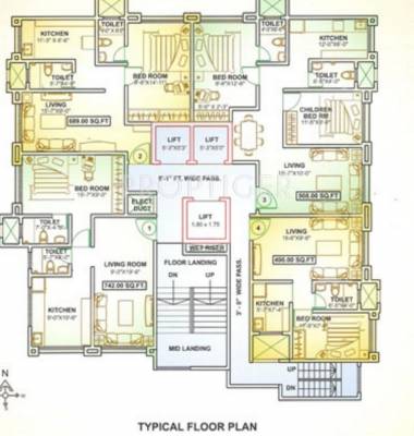 Images for Cluster Plan of Naminath Arihant Heights