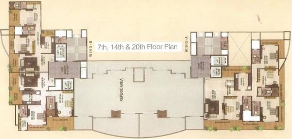 Images for Cluster Plan of Reputed Builder Millennium Court